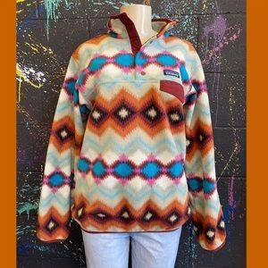 PATAGONIA SYNCHILLA AZTEC FLEECE PULLOVER